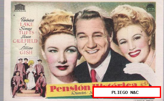 Pensión Histórica. Sencillo de mercurio. Cine Versalles 1948