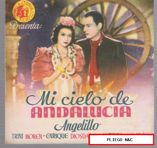Mi cielo de Andalucía. Doble de Astoria films. Cine Goya-Melilla
