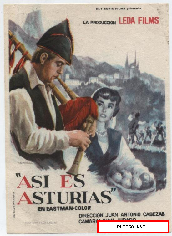 Así es Asturias. Sencillo de Leda Films