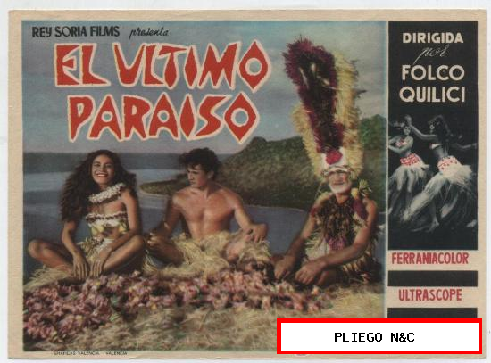 El último Paraíso. Sencillo de Rey Soria Films. Cine Cumbre