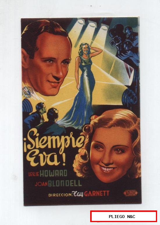 Siempre Eva. Doble de Capitolio. Cine Mari-León 1944