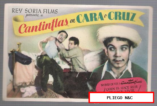 Cantinflas en Cara o Cruz. Sencillo de Rey Soria