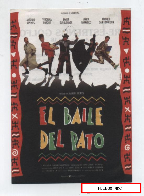 El Baile del Pato. Sencillo de United International Picture. Cine Florida
