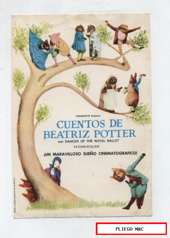 Cuentos de Beatriz Potter. Sencillo de Chamartín