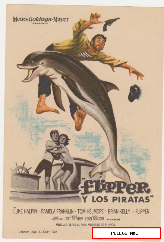 Flipper y los Piratas. Sencillo de MGM