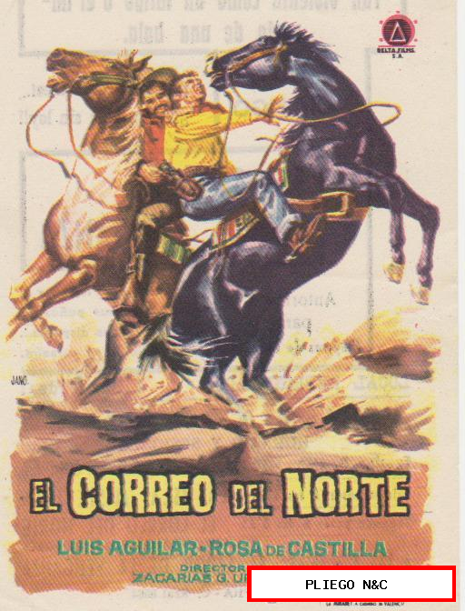 El Correo del Norte. Sencillo de Delta Films. Cine Castillo-Ciudad Real