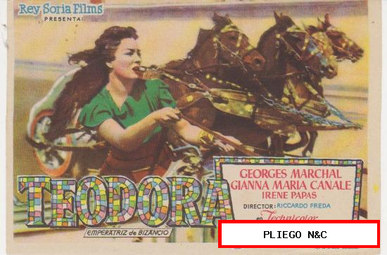 Teodora. Sencillo de Rey Soria Films