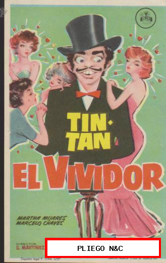 Tin Tan El vividor. Sencillo de CIC Films. ¡IMPECABLE!
