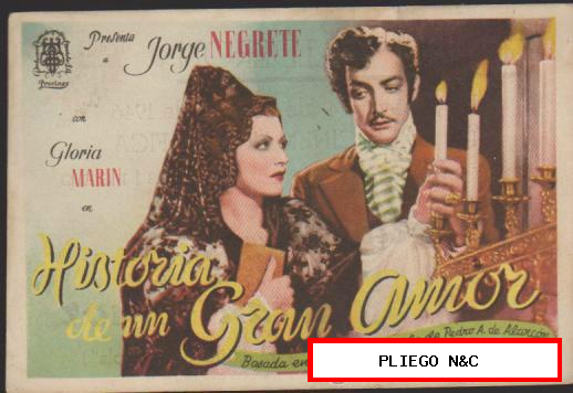 Historia de un Gran Amor. Sencillo de Procines. Teatro Calderón 1946
