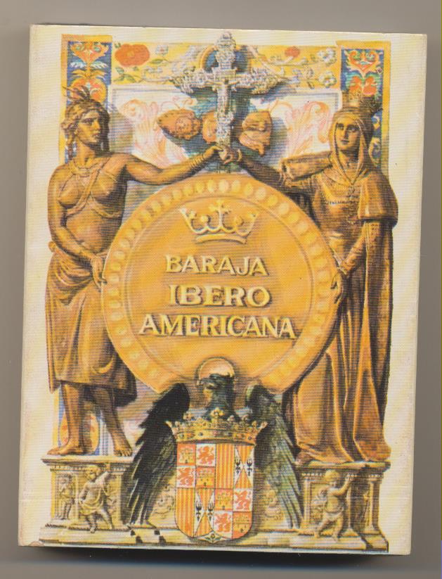 Baraja Exposición Ibero Americana. Heraclio Fournier Reedición de 1973