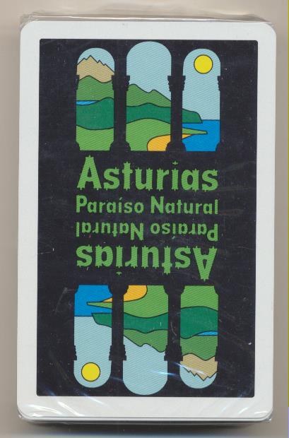 Baraja Española. Asturias Paraíso natural. 50 cartas. Precintada
