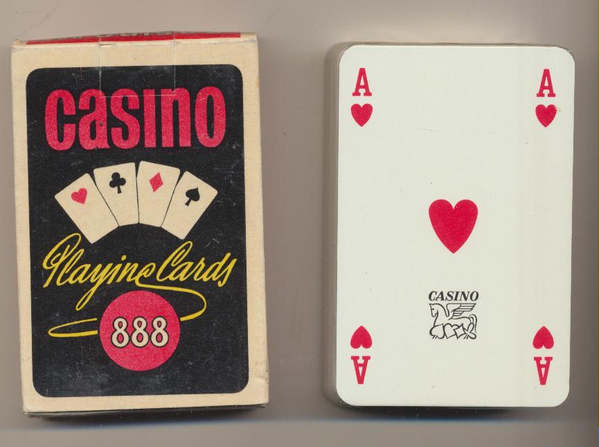 Baraja de Póker Casino. Playing Cards 888. Precintada