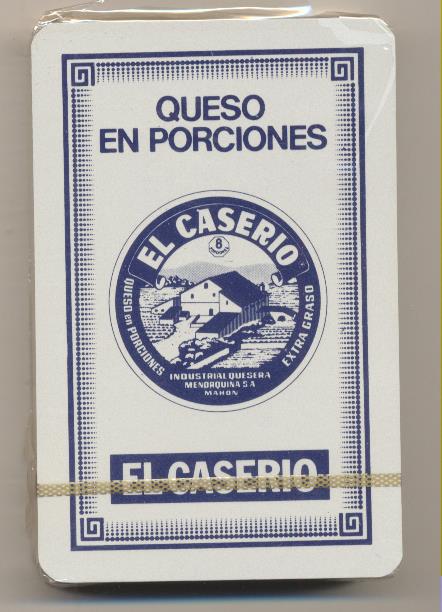 Baraja Española. Publicidad El Caserío. Naipes Comas nº 40. 1980. PRECINTADA