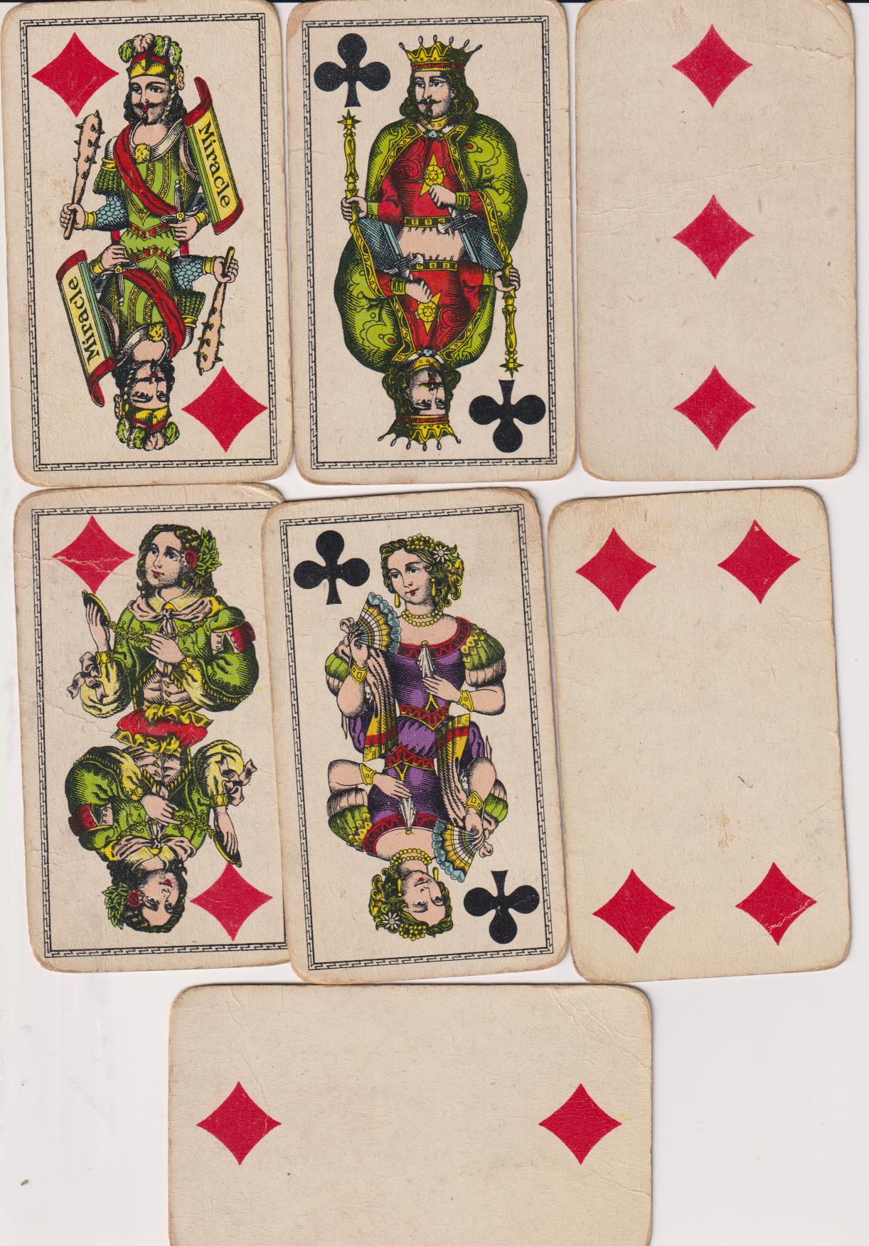 Lote de 7 cartas (11,5x7) de Miraklin