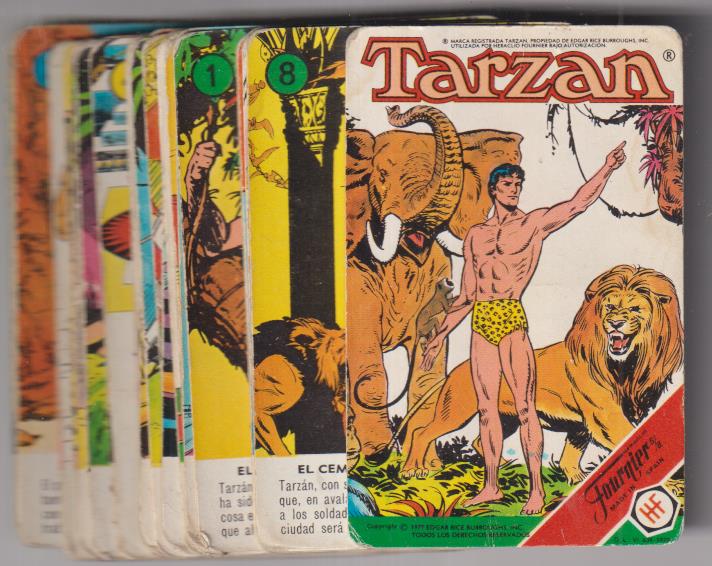 Tarzan. Juego Infantil. Fournier, 30 Naipes. Año 1979