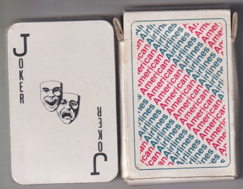Baraja de Póker. American Airlines. Made in china. Sin usar. Estuchada