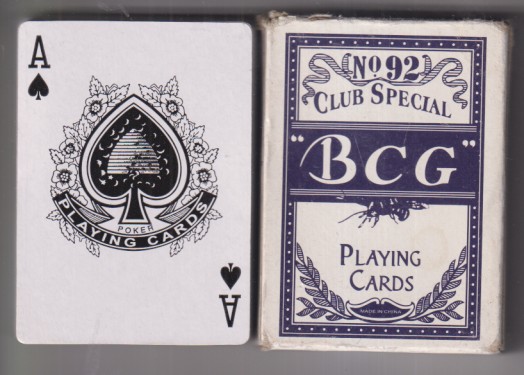 Baraja de Póker. Cub Special nº 92. BCG. Sin usar