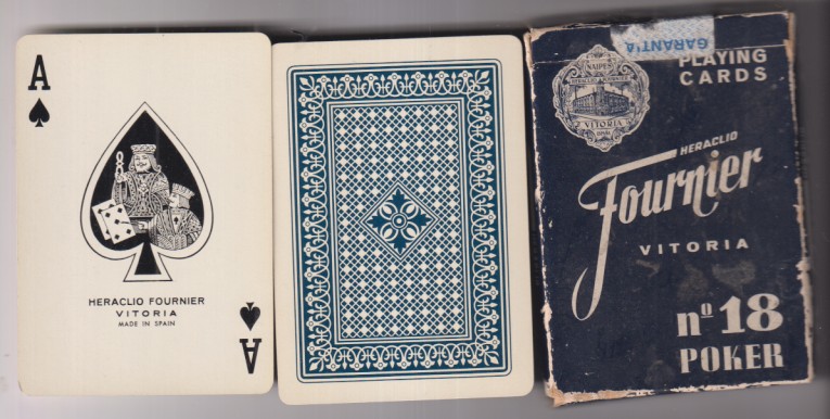 Baraja Fournier nº 18. Poker 54 cartas