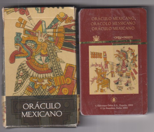 Tarot. Oráculo Mexicano 32 cartas. Precintada. Sin usar