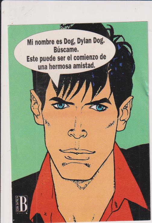 Pegatina Dylan Dog. (11,5x7,5) Ediciones B