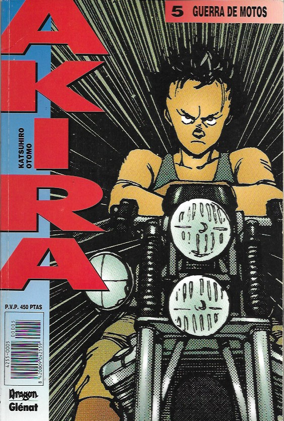 Akira. Ediciones B 1990. Nº 5 Guerra de motos