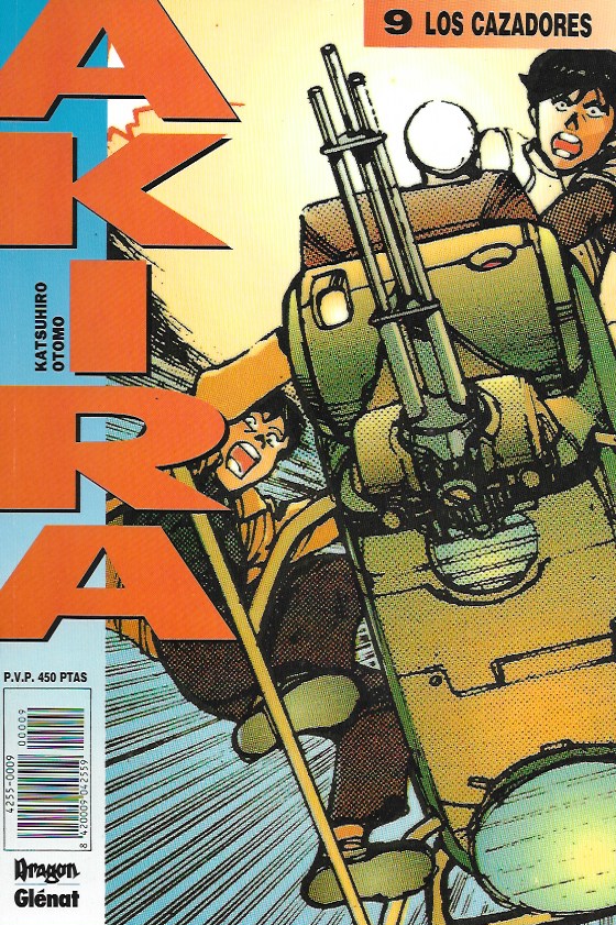 Akira. Ediciones B 1990. Nº 9 Los cazadores