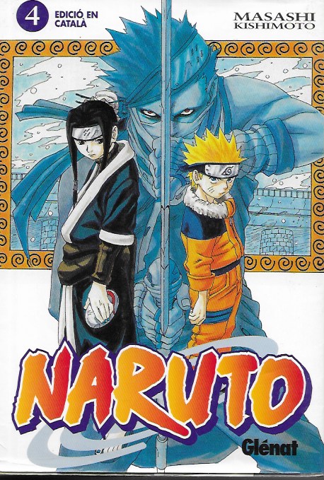 Naruto. Glénat 2006. Nº 4 (en catalán)