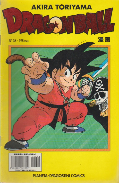 Dragon Ball. Serie Amarilla. Planeta DeAgostini 1997. Nº 36