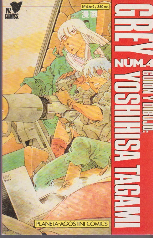 Grey. Planeta DeAgostini 1993. Nº 4 (Yoshihisa Tagami)