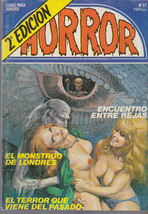 Horror. Ediciones Actuales 1977 (Zinco / Edicomic). Nº 37 2ª Edición