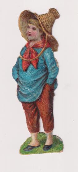 Chocolates Amatller. Cromo Troquelado (8 cms.) Siglo XIX